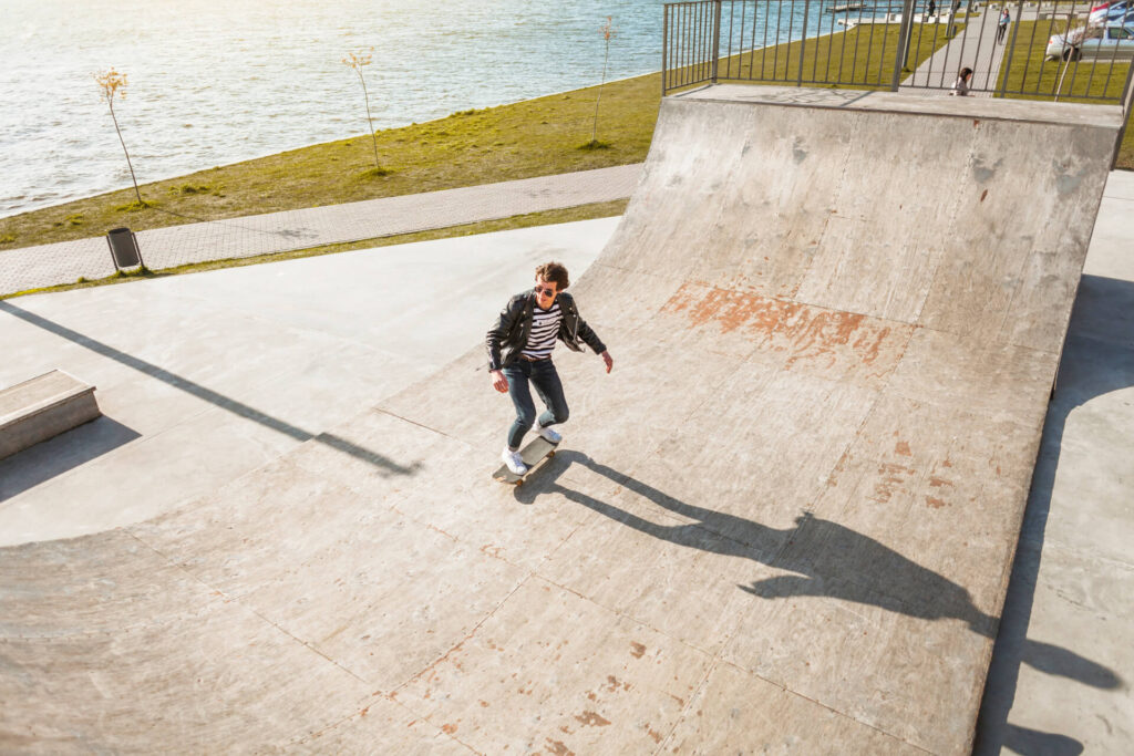 ramp skateboarding skate park
